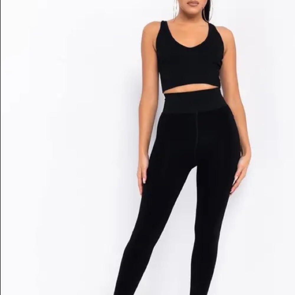 AKIRA WARMAF FLEECE LEGGINGS
